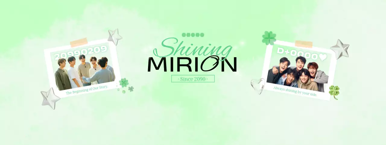 緑 かわいい アイドル誕生日カフェ