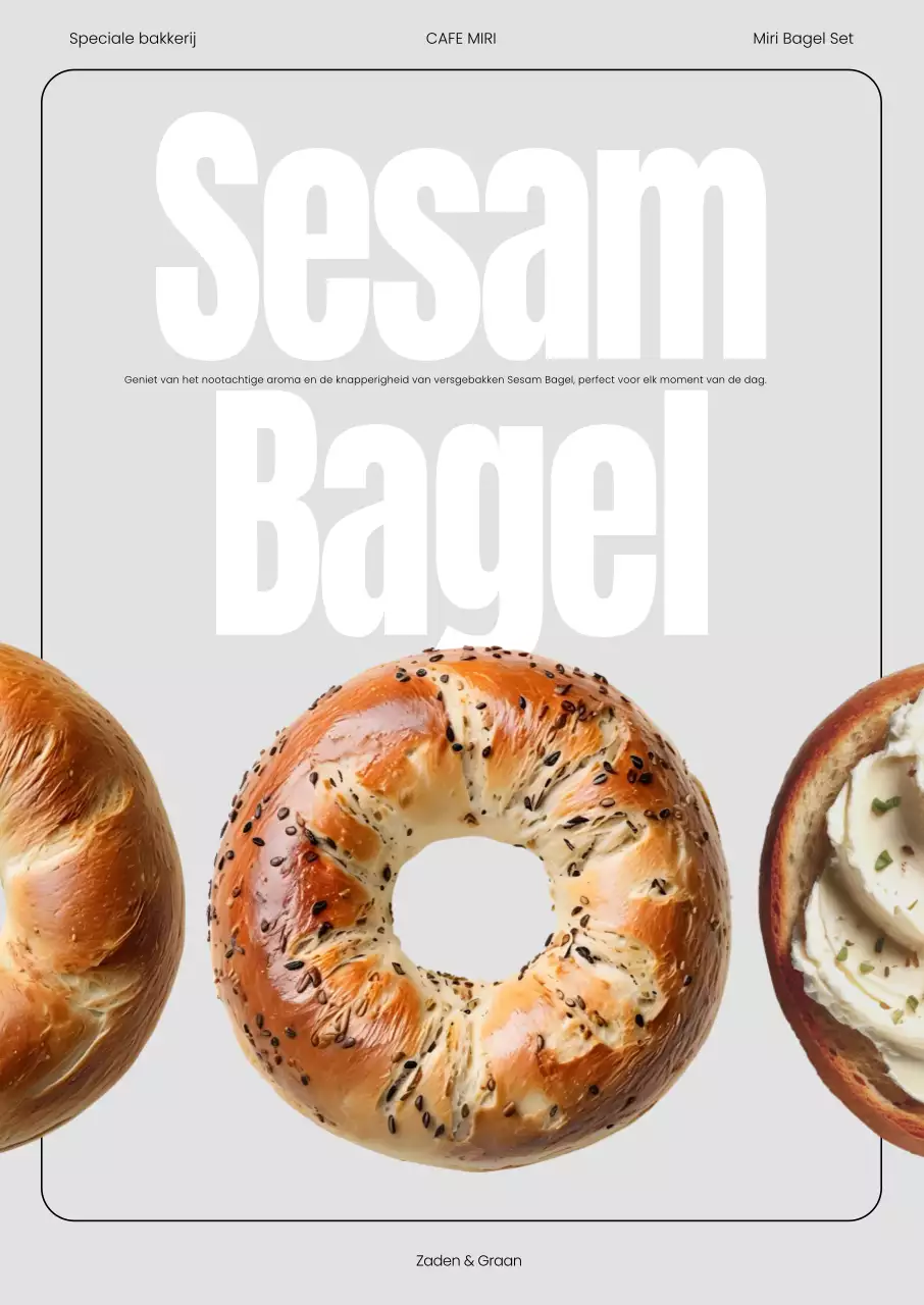 Advertentie voor Gray Modern Bakery