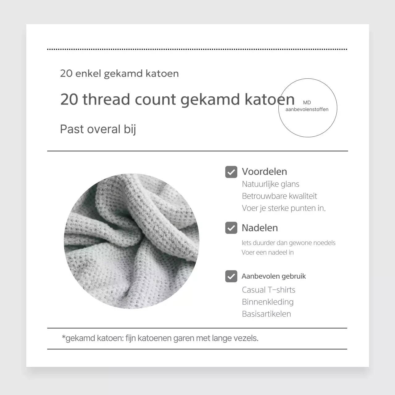 Introductie van grijze minimalistische modeproducten