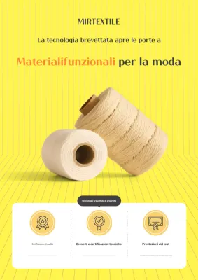 Promozione del prodotto di moda moderna gialla