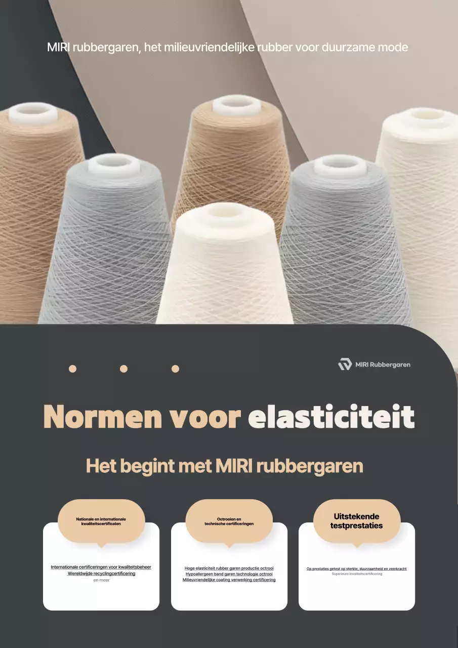 Beige moderne milieuvriendelijke modepromotie