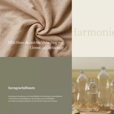 Beige Minimalist Umweltkampagnen-Werbung