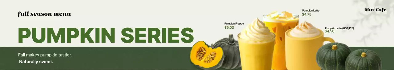 Promoção do cardápio do Green Modern Cafe