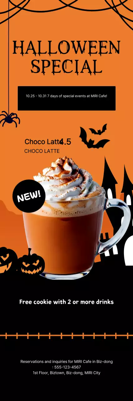 Guia de eventos de Halloween da Orange Vintage