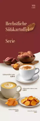 Brown Modern Cafe Menü-Aktion