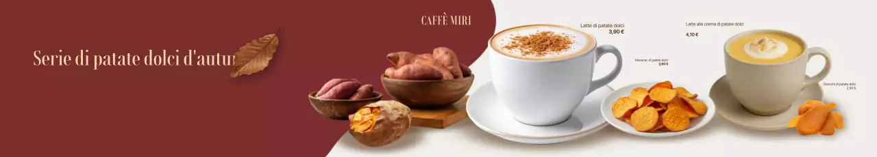 Promozione del menu autunnale semplice di Brown