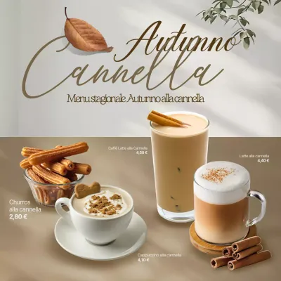 Promozione del menu Beige Classic Cafe