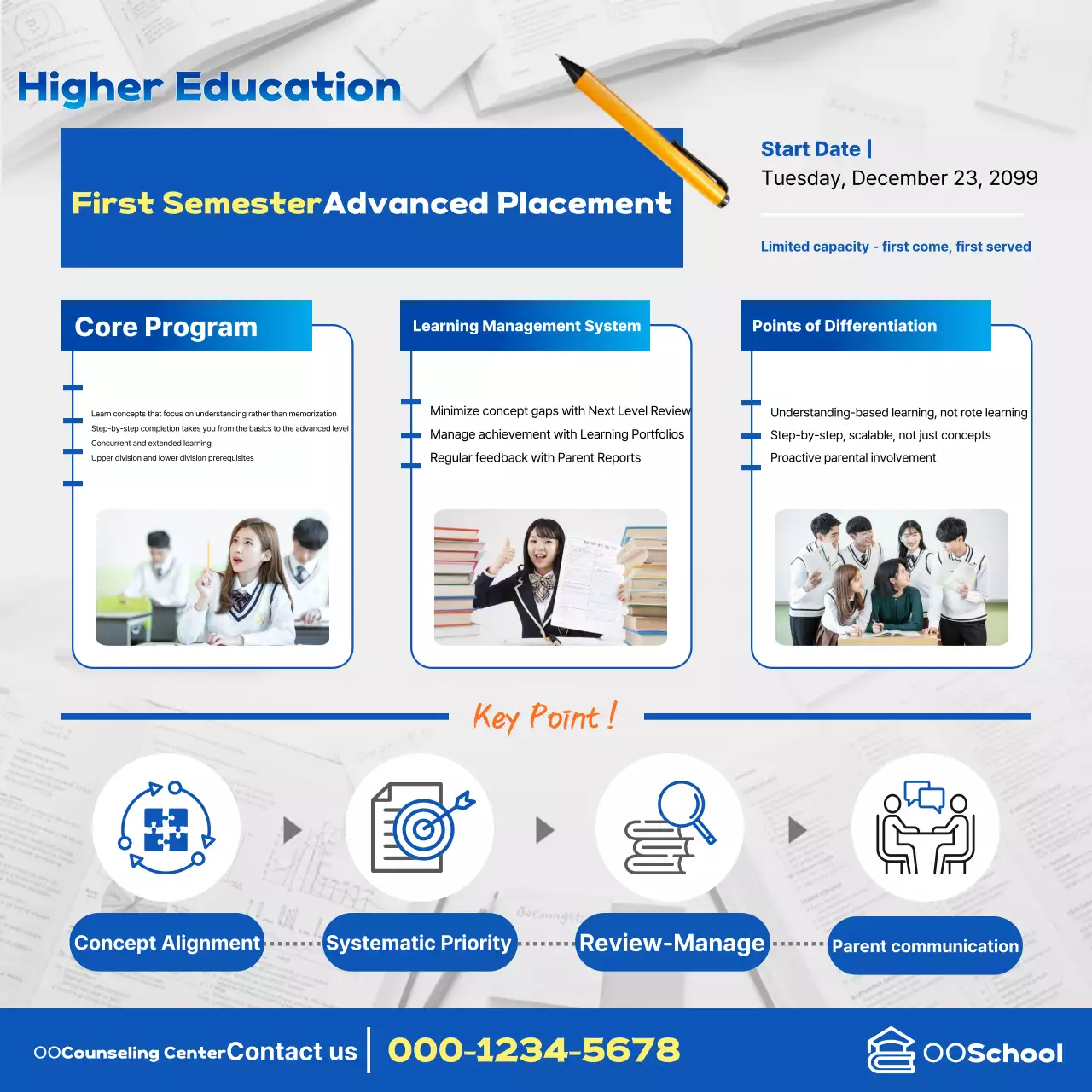 Promosi Akademi Modern Biru