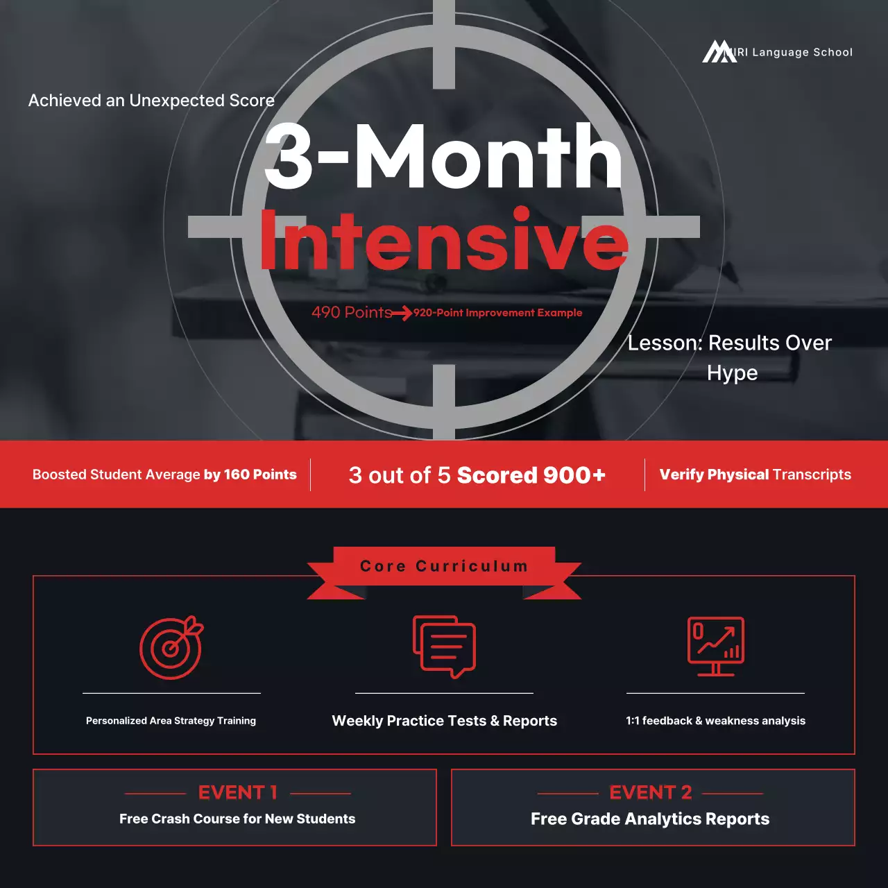 Black Modern Education Advertisement