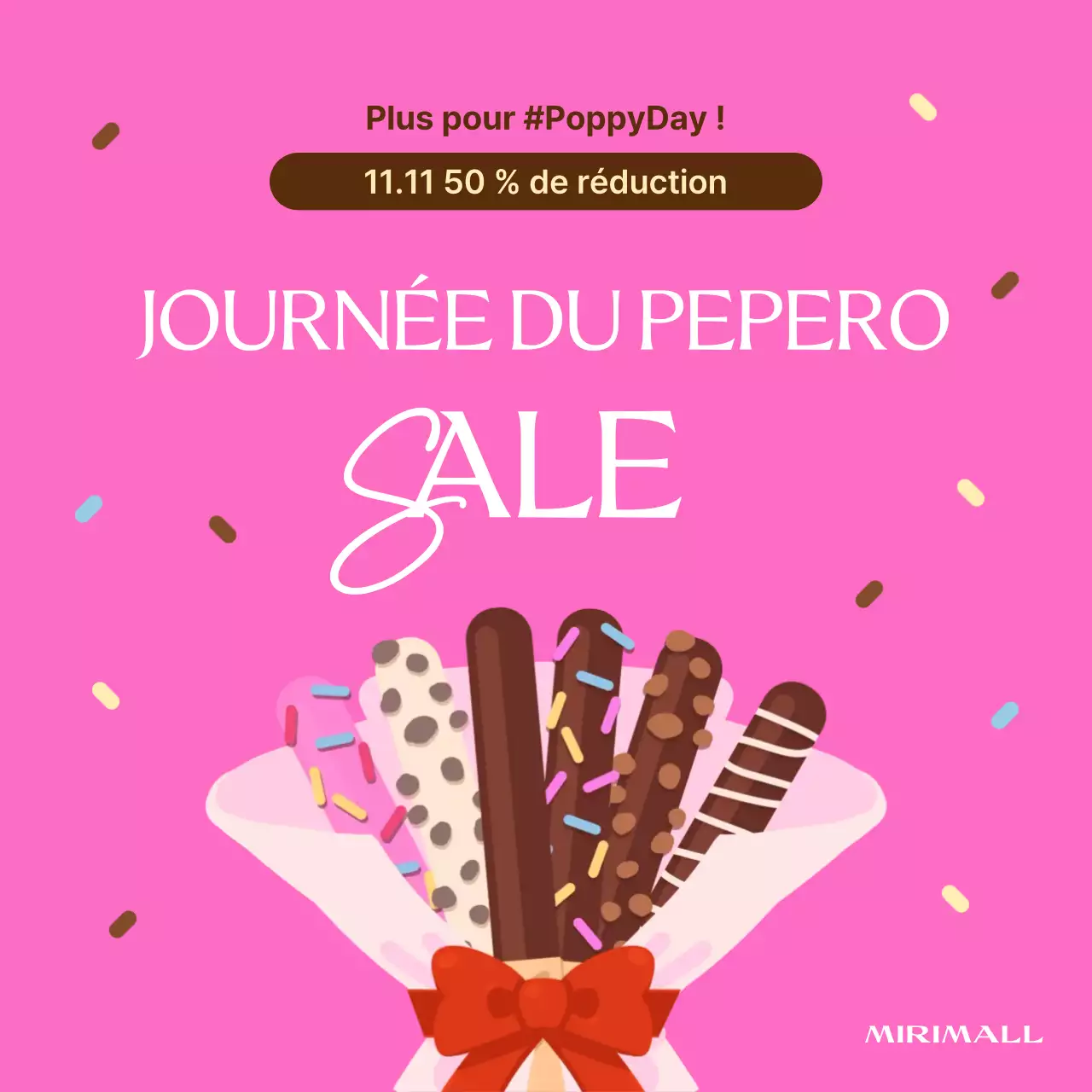 Vente anniversaire Pink Pop