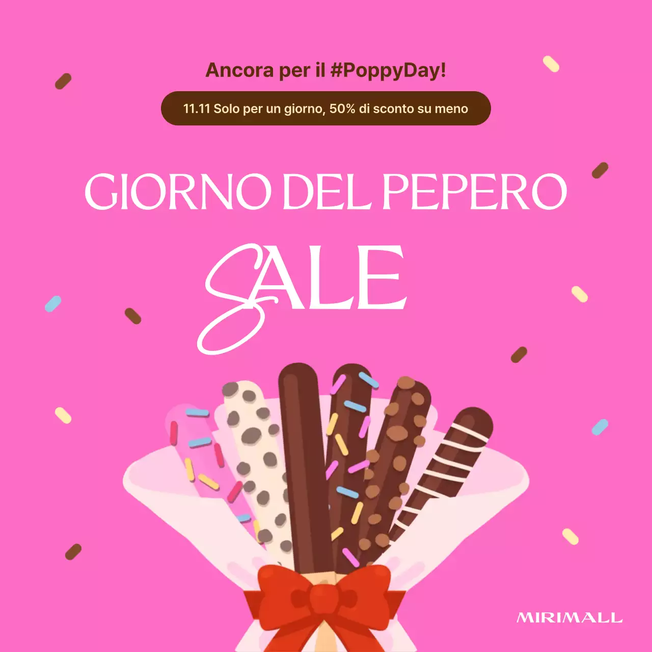 Saldi per l'anniversario di Pink Pop