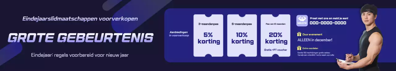 Blue Modern Sale-evenement