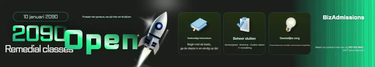 Promotie van groen modern onderwijs