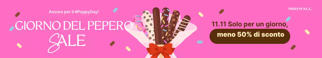 Annuncio di vendita moderno rosa