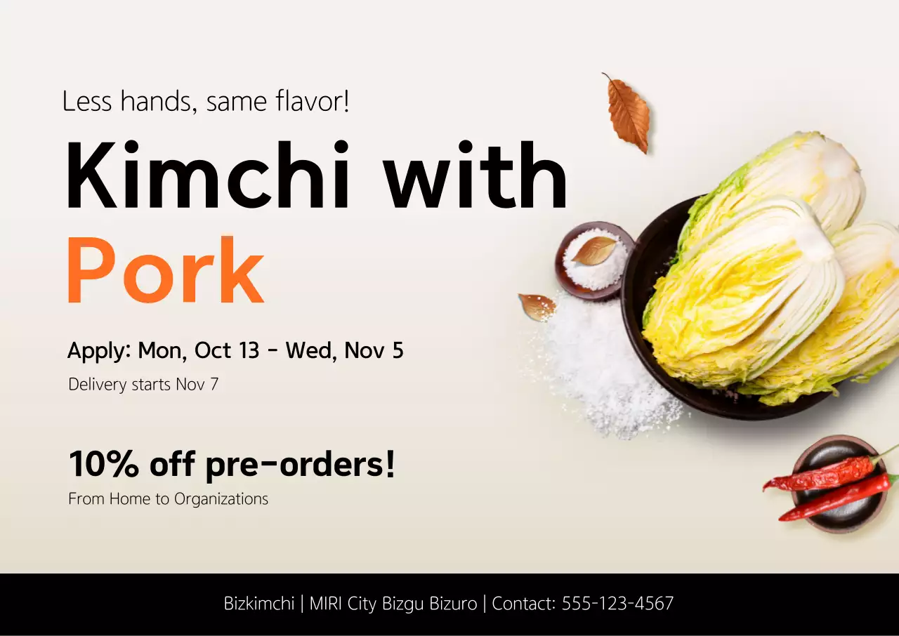 Giảm giá sản phẩm nông nghiệp Orange Simple