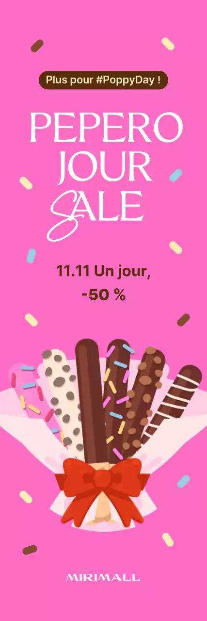 Promotion des soldes Pink Pop