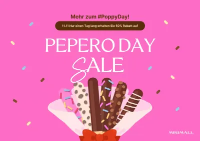 Pink Pop Verkaufsaktion