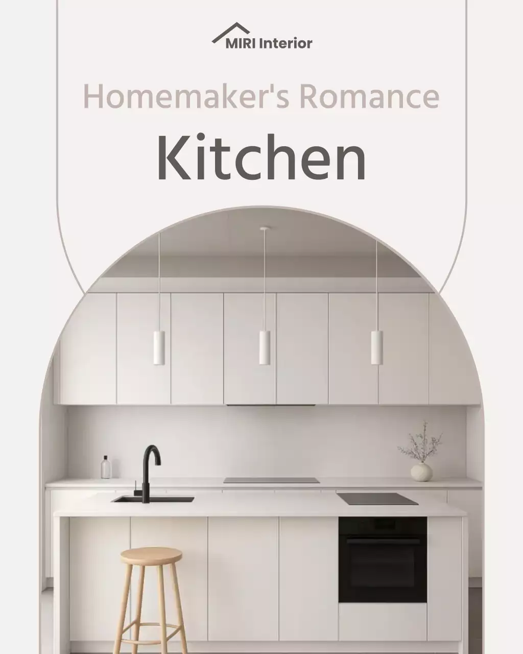 beige minimalist kitchen advertisement