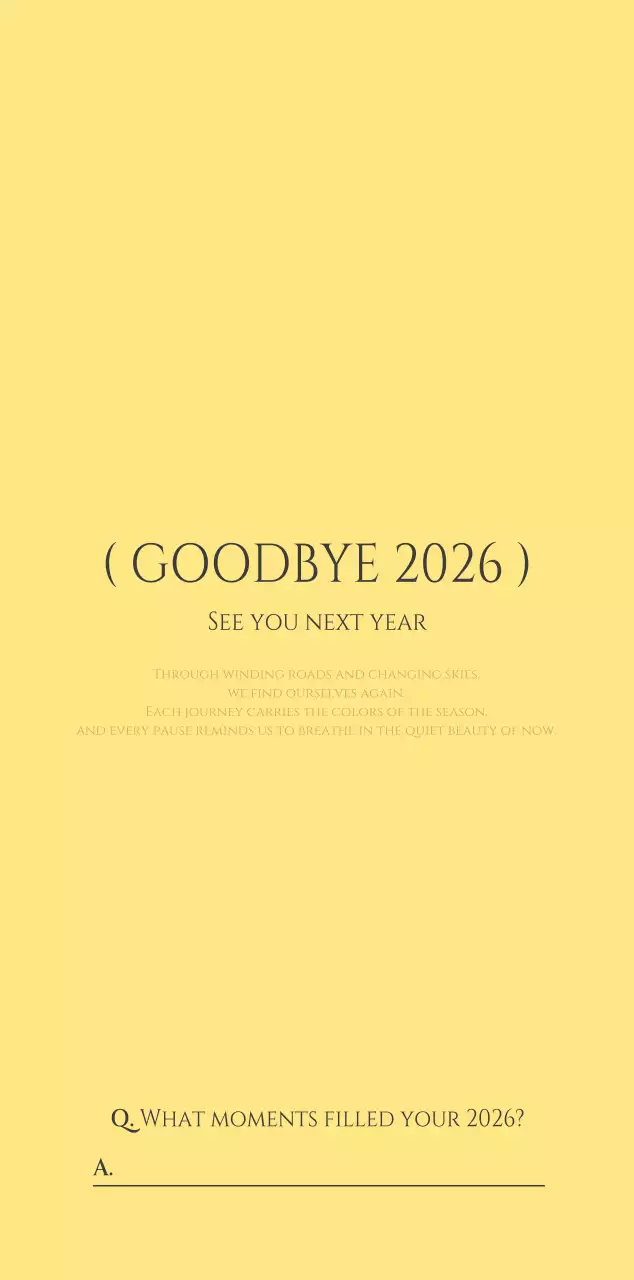 노랑 심플 도시 홍보