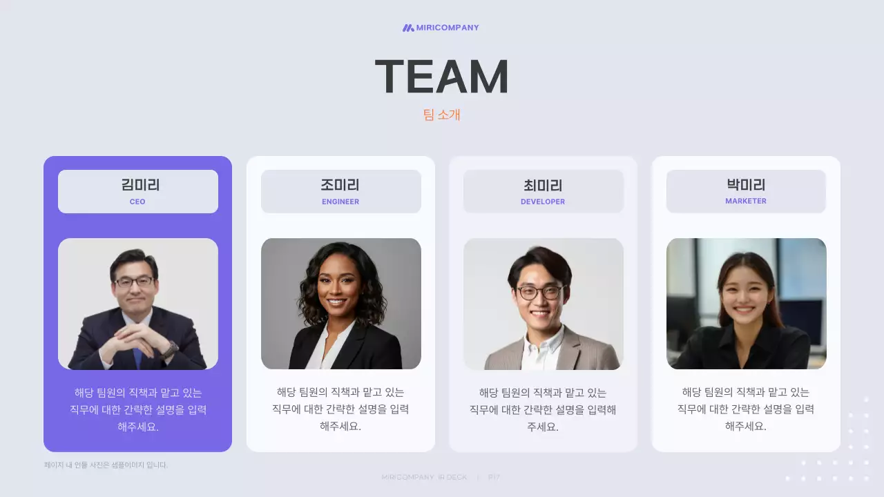 연보라 모던 투자 설명서 보고서