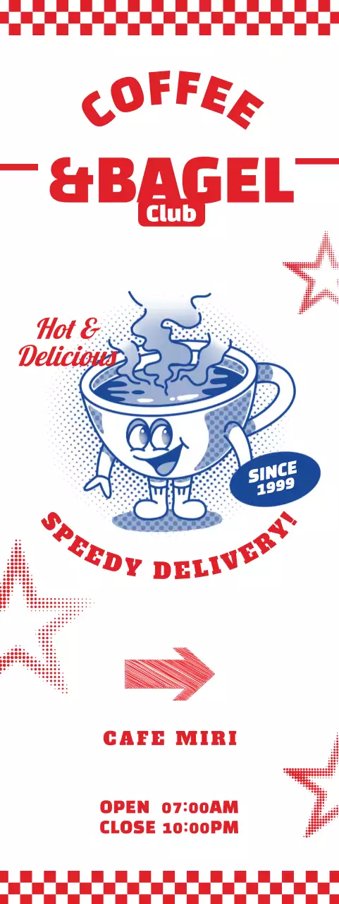 Promoção Red Retro Cafe