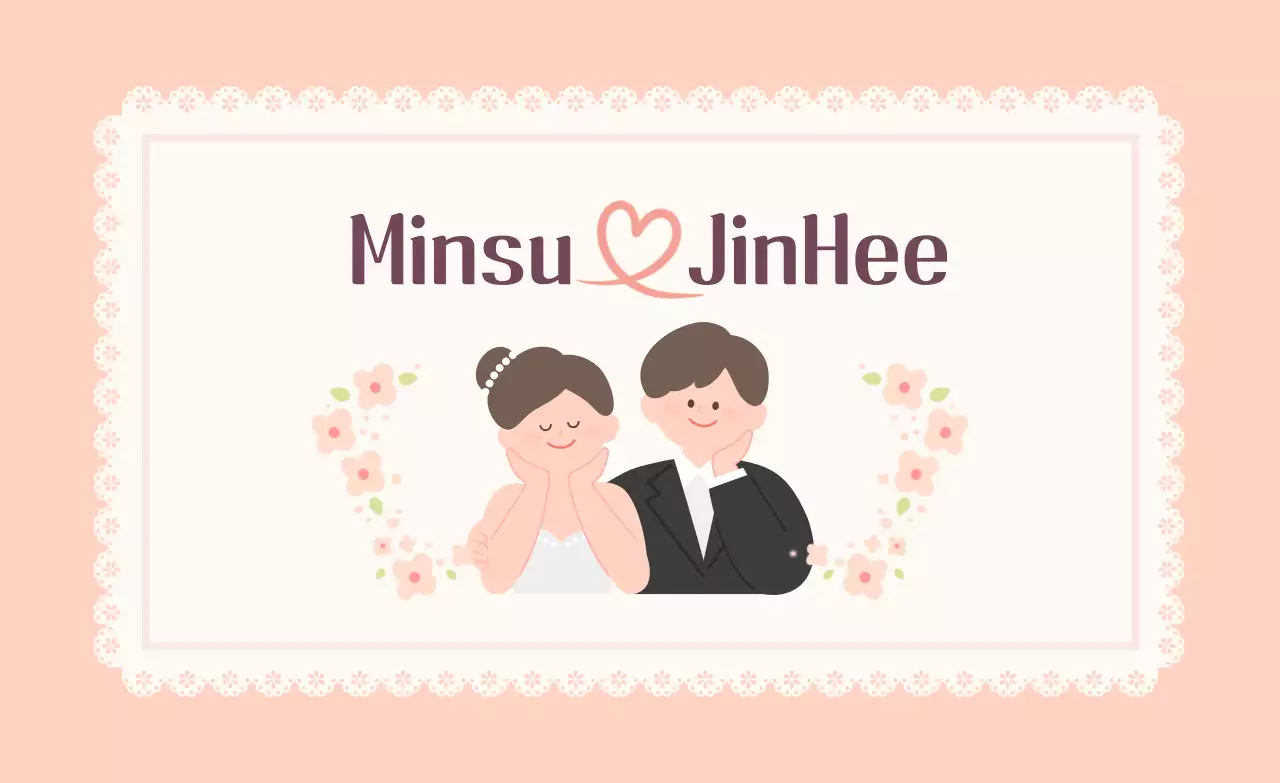 Convite de casamento para bebê rosa