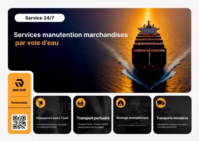 Publicité Orange Modern Logistics