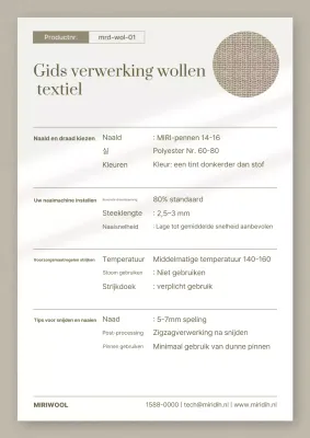 Beige Neat Textile Guide