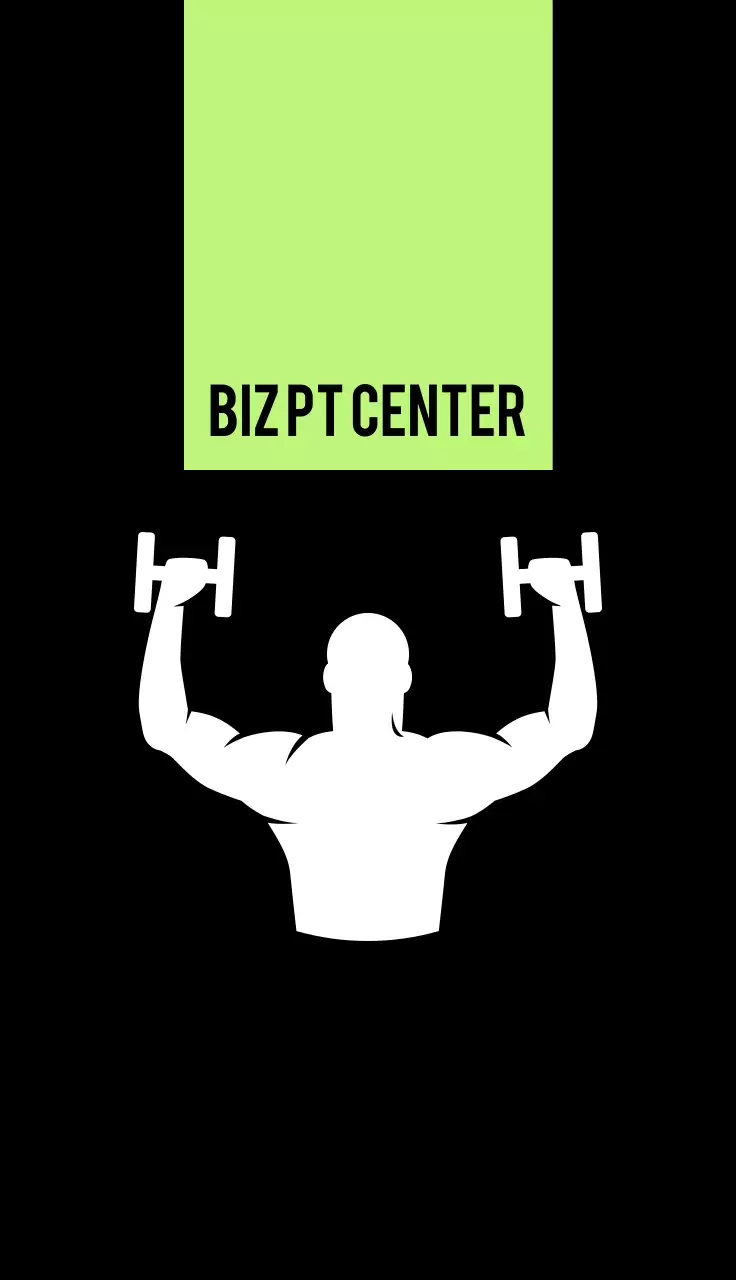 Groene Eenvoudige Trainer Visitekaartje