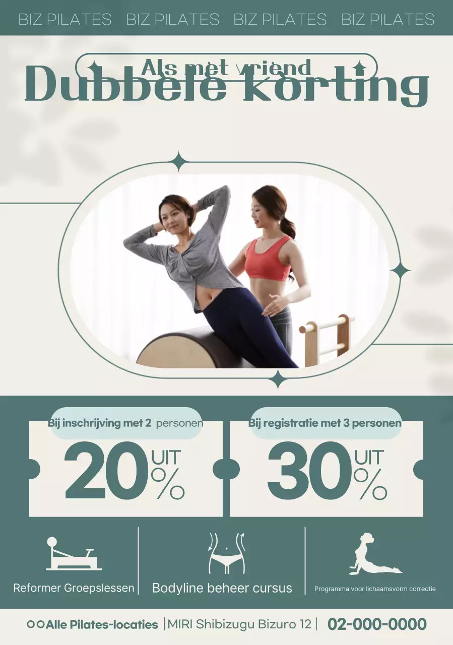 Mint Modern Fitness Korting