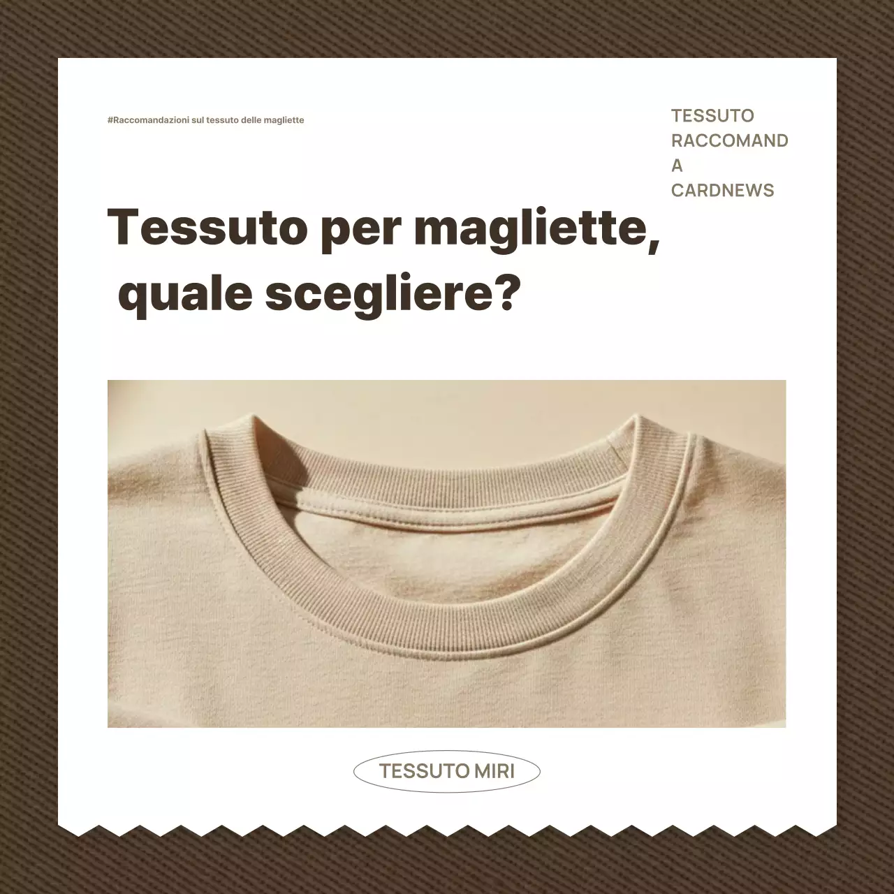 Pubblicità di moda semplice beige