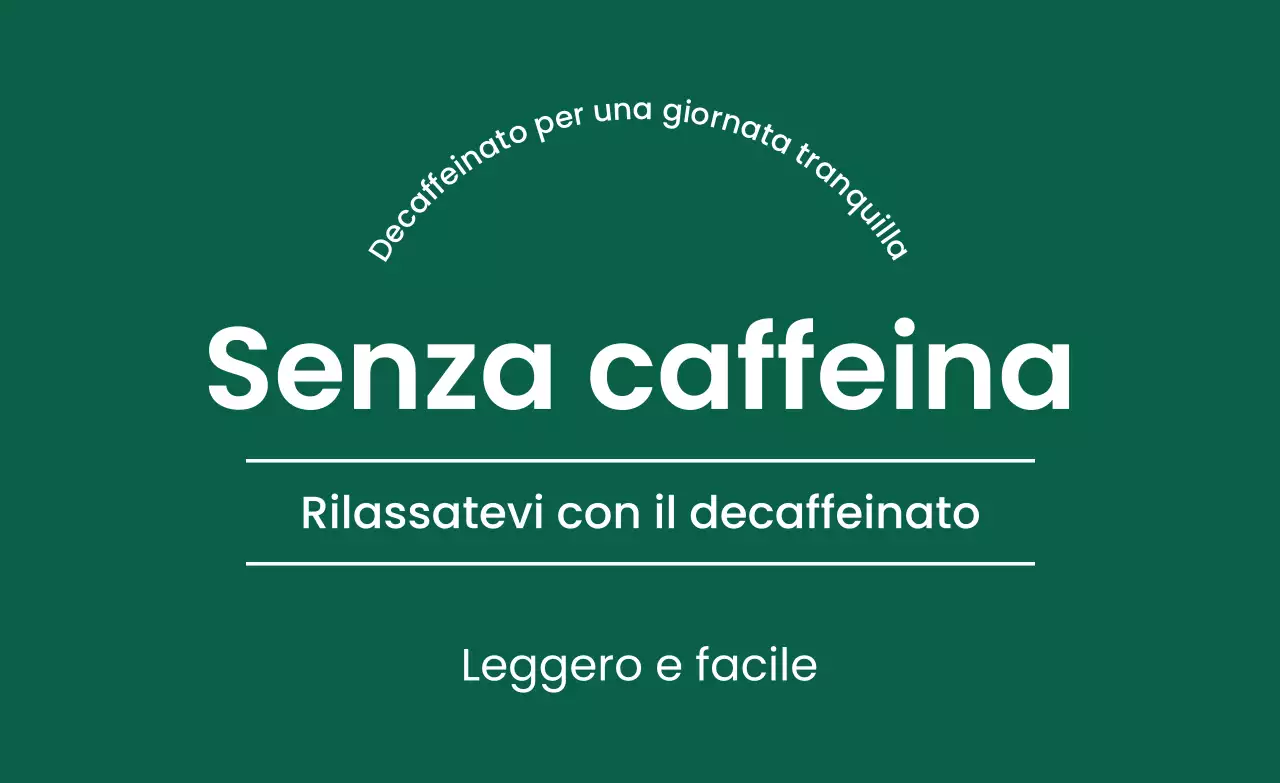 Pubblicità di una bevanda verde minimalista