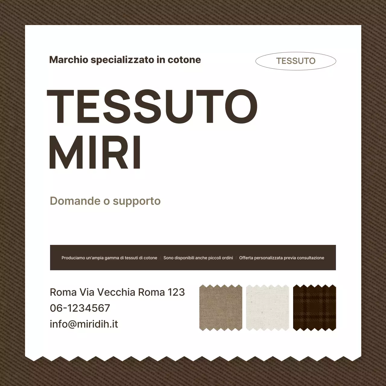 Pubblicità di moda semplice beige