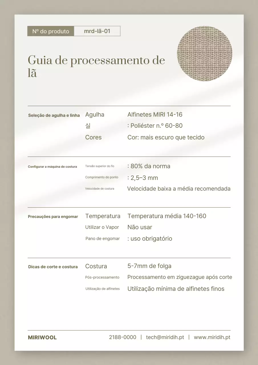 Guia de Tecidos Bege Neat