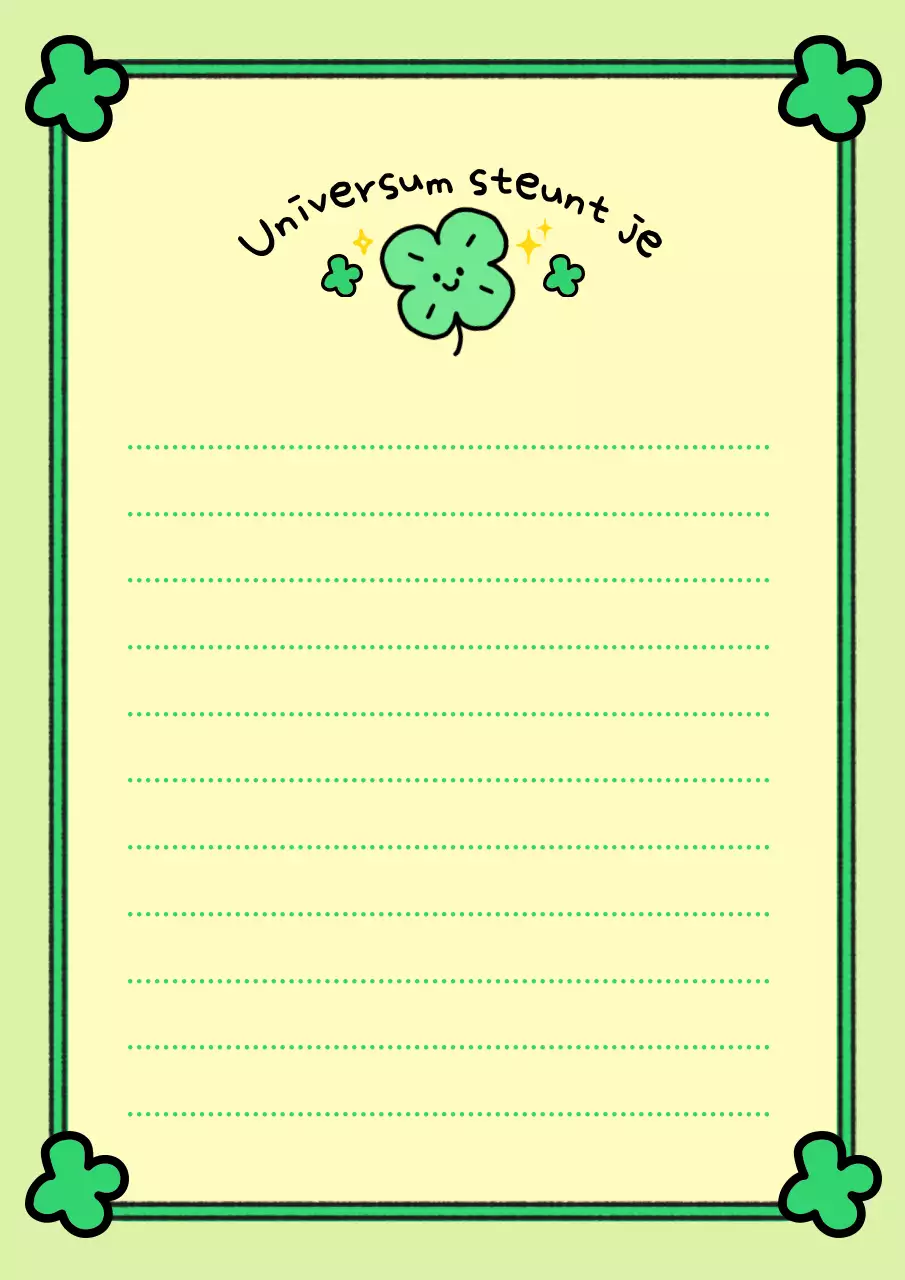 Groen, schattig en juichend voor de CSAT