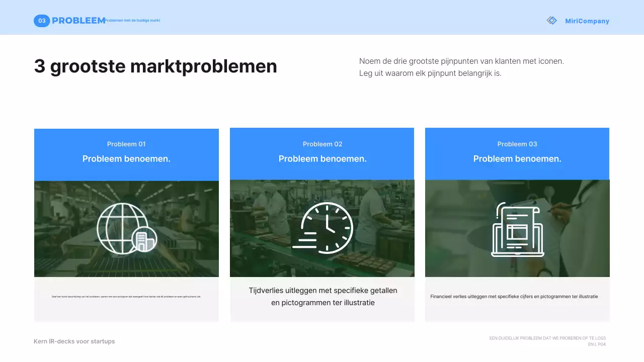 Beschrijving van Blue Modern Startup