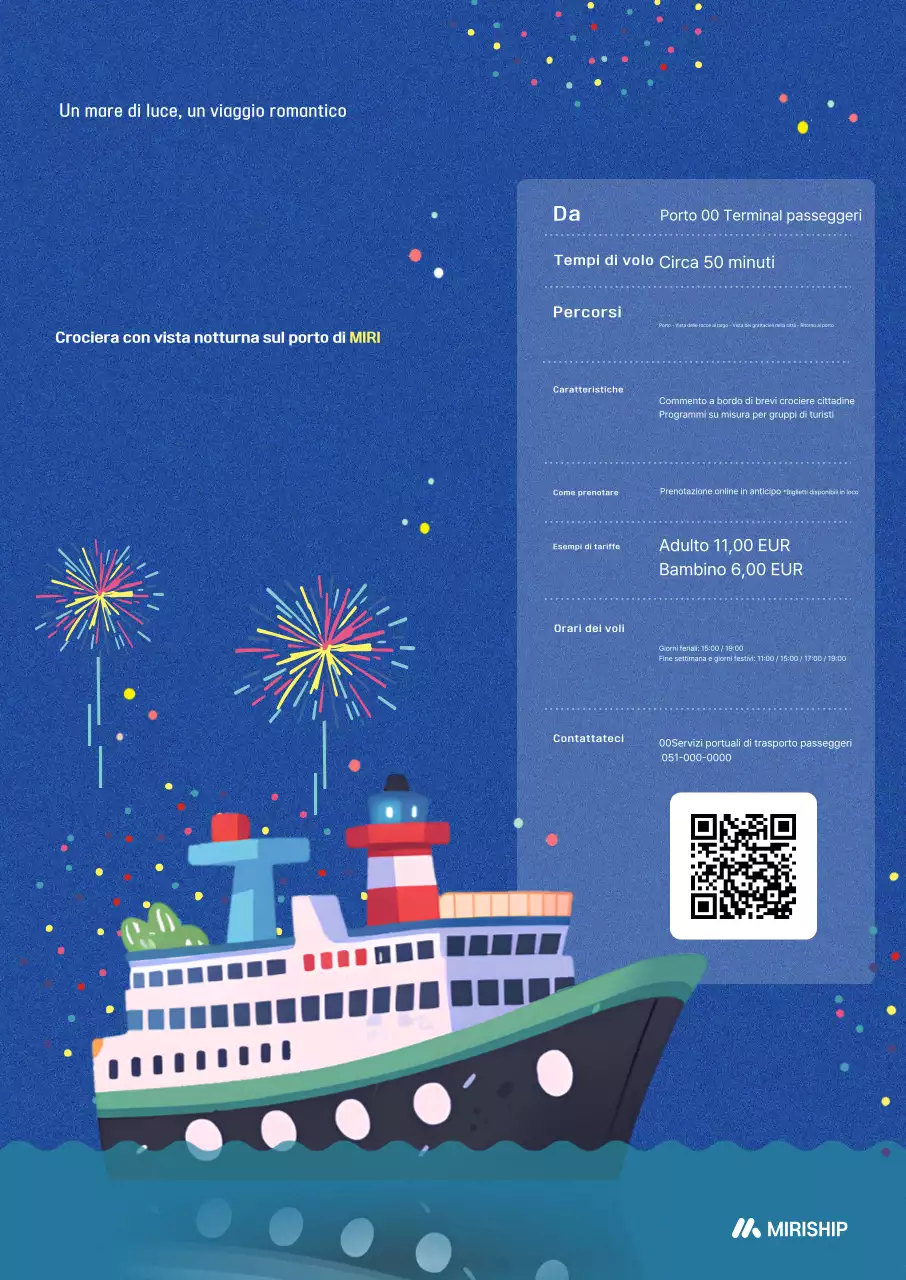 Promozione di viaggio Blue Baby