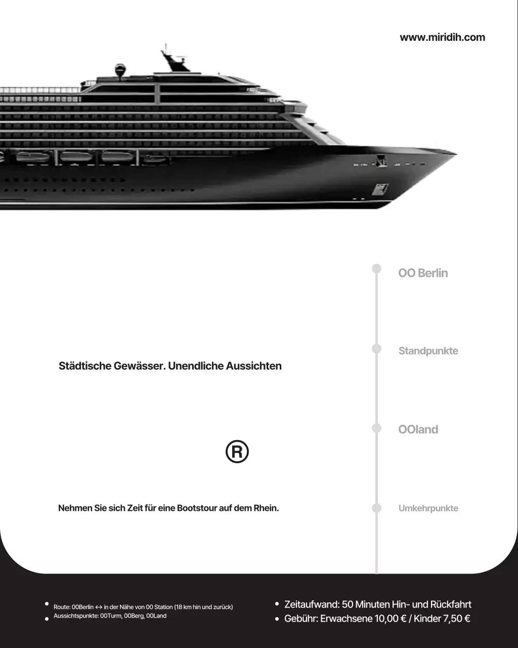 Angebot für die Black Modern Han River Tour