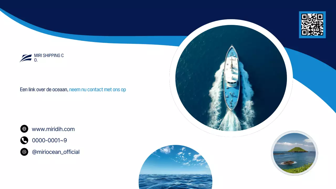 Blauwe moderne reisgids