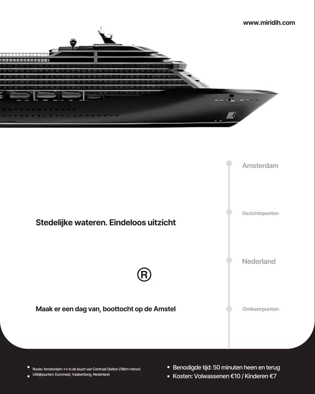 Promotie van de Zwarte Moderne Han-riviertour