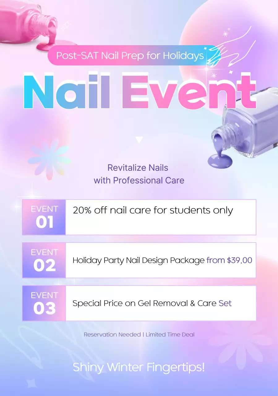 Promosi Perawatan Kuku Modern Yeonbora