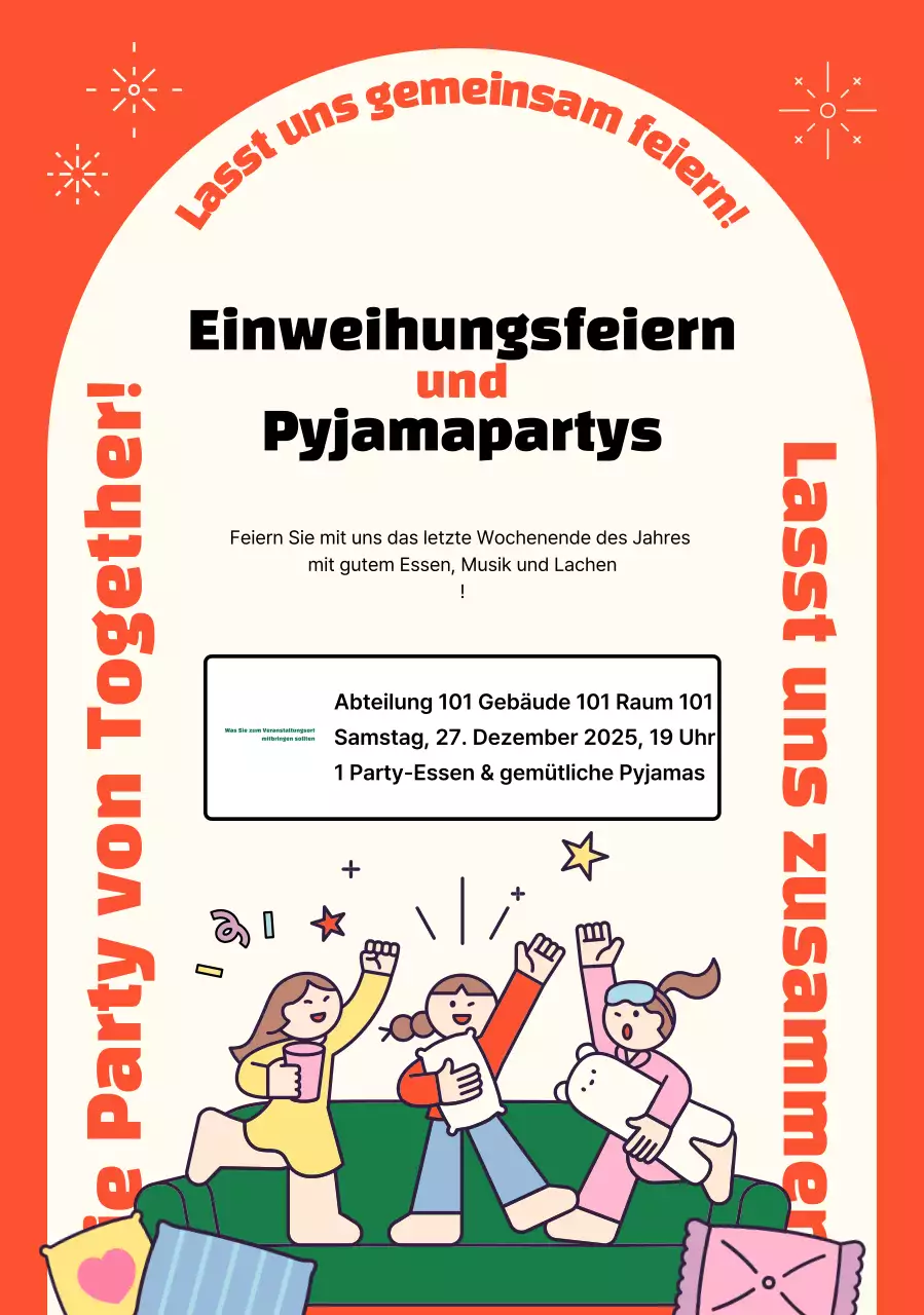 Orange Baby Party-Event