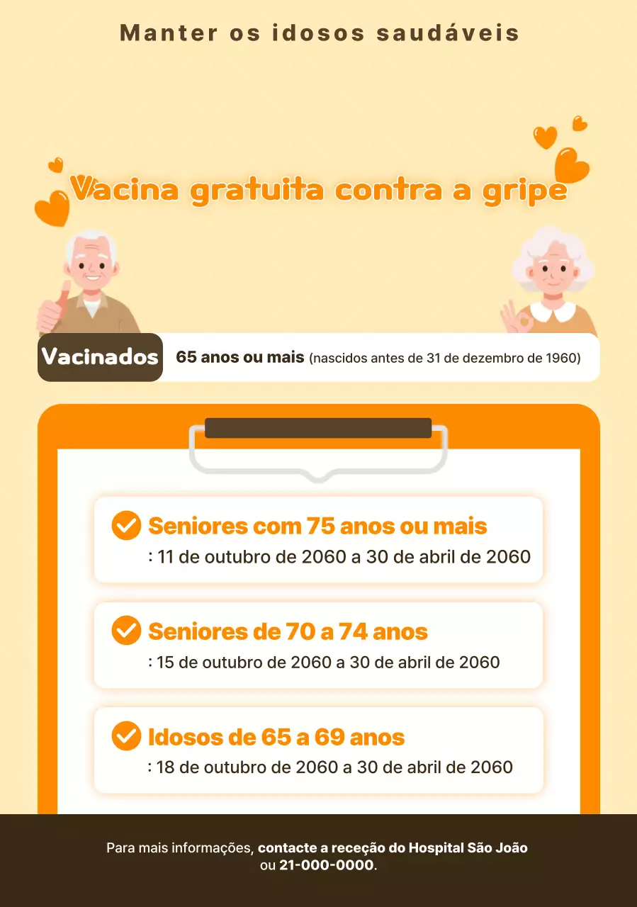 Campanha Saúde Simples Laranja