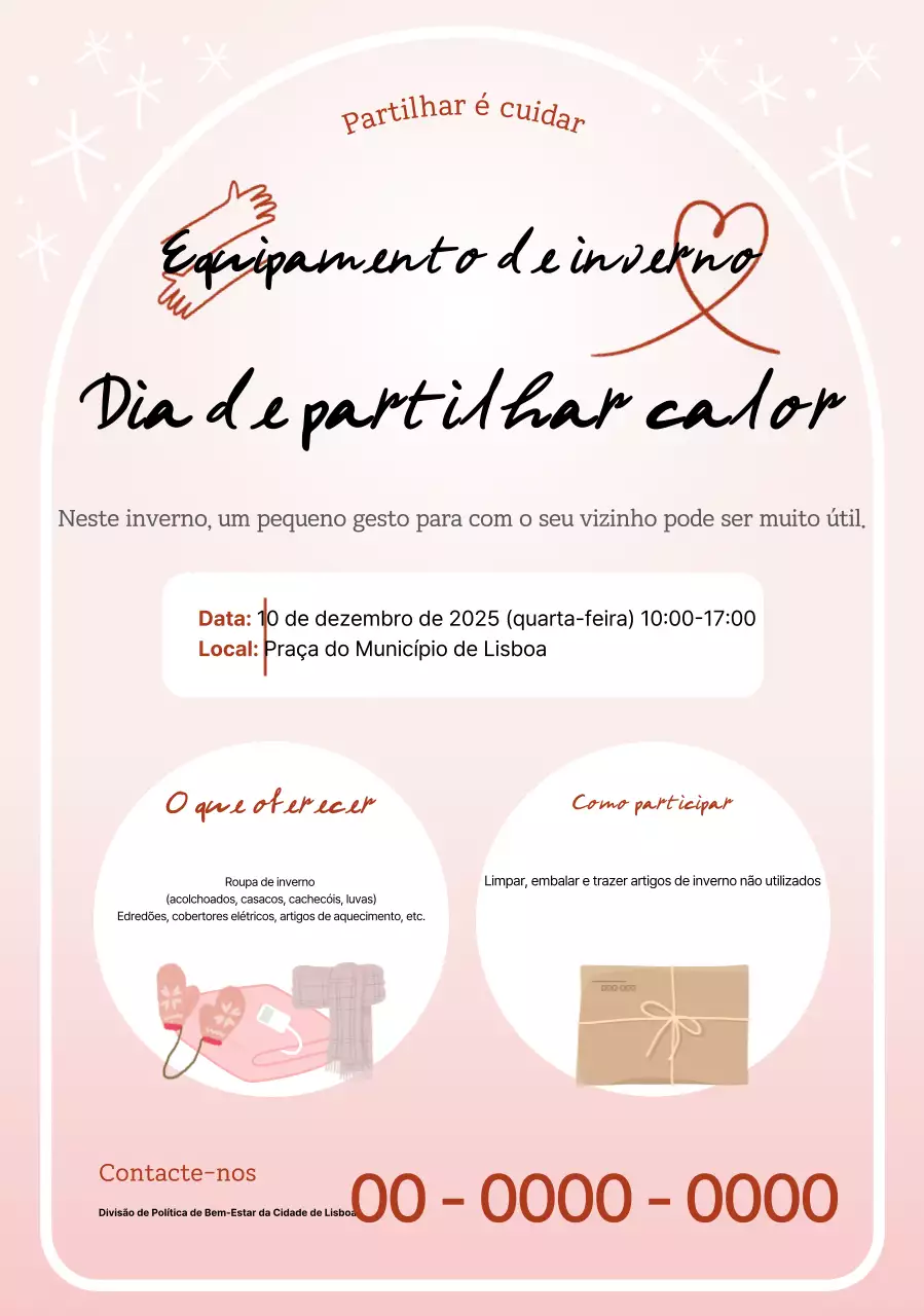 Informações sobre o evento de doação do Pink Baby
