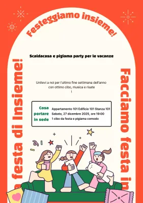 Evento Orange Baby Party