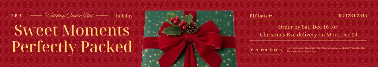 Promoção de Natal Red Premium