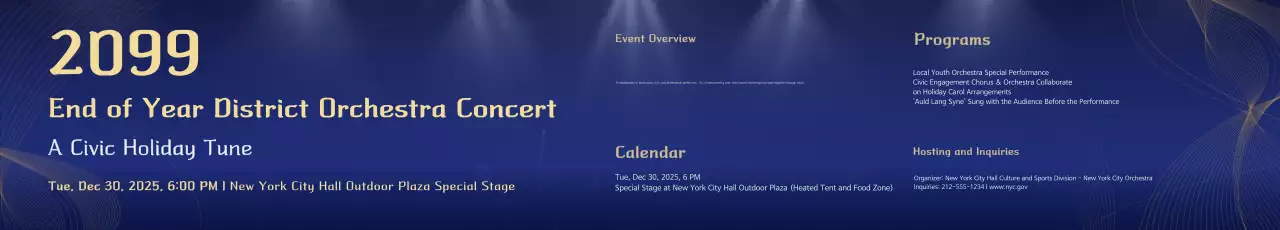 Guia de Concertos de Música Clássica Azul