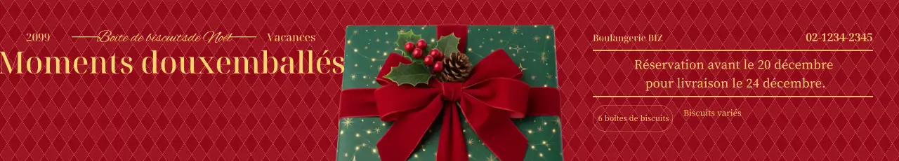 Promotion de Noël Red Premium