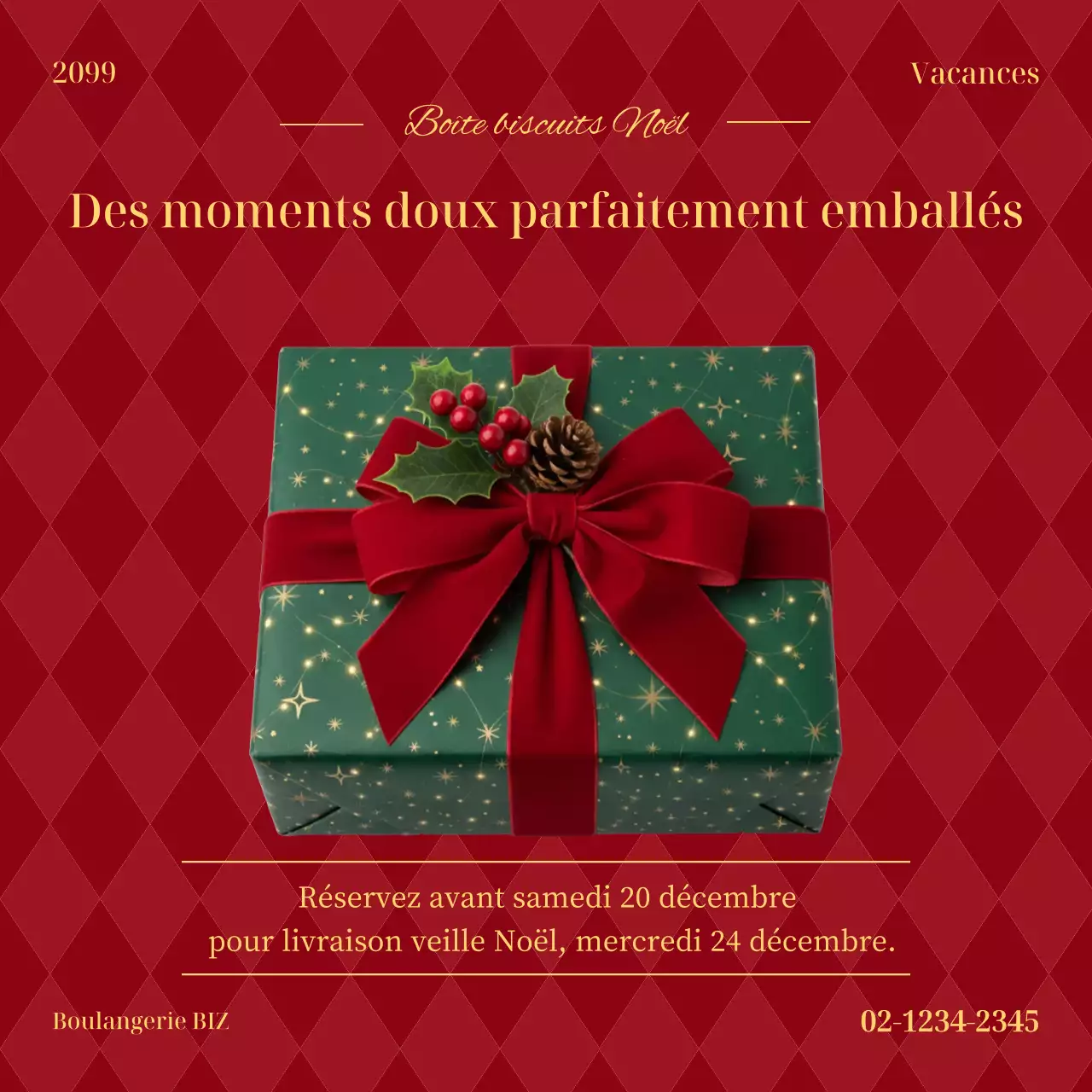 Promotion de Noël Red Premium