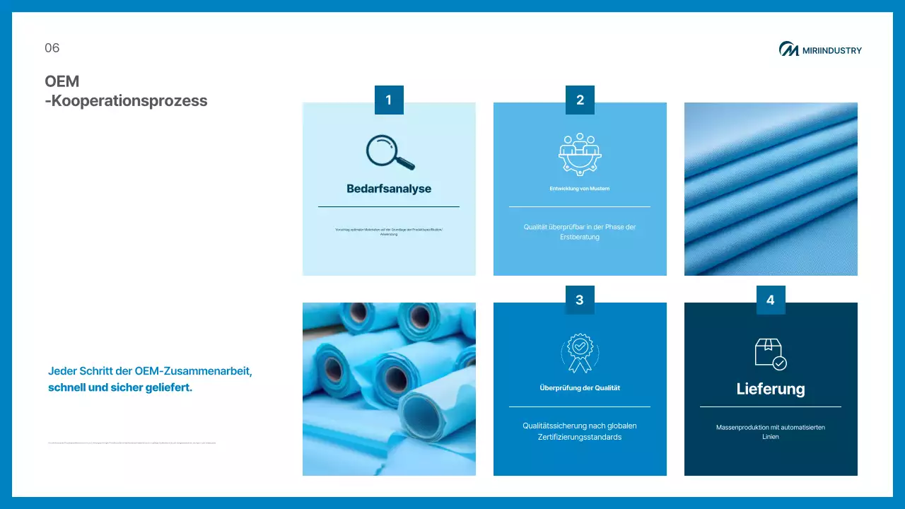 Blaue moderne Werbung für medizinische Produkte